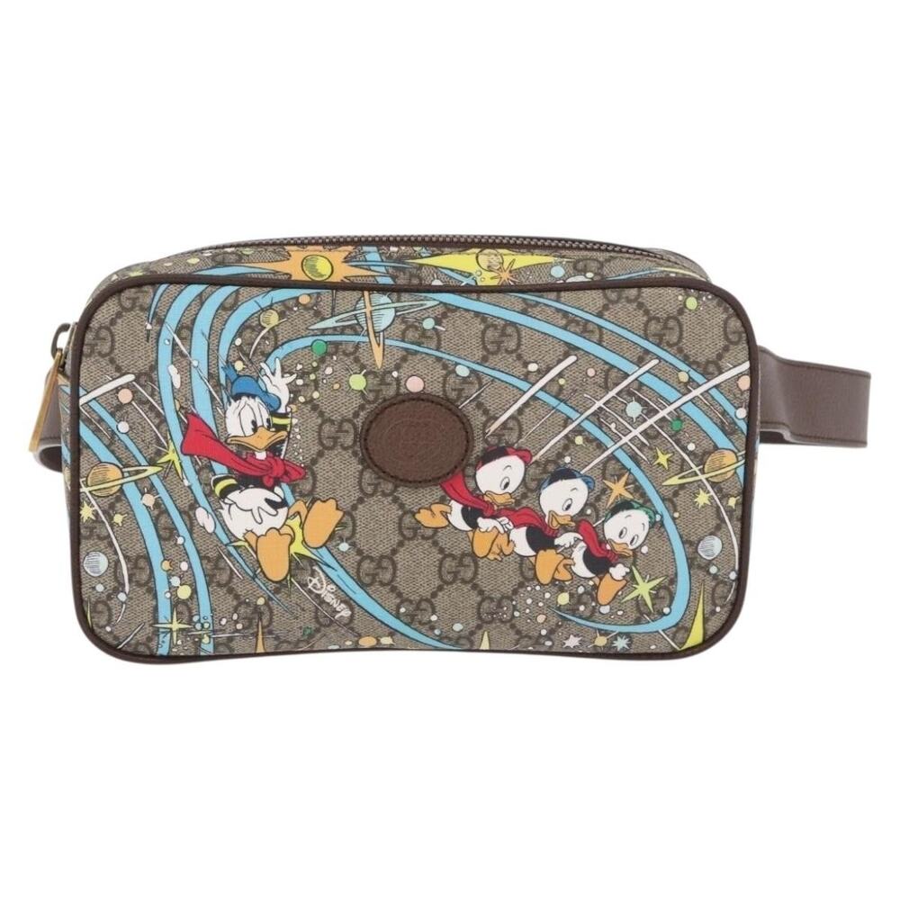 Gucci GG Supreme Disney Waist Bag Beige